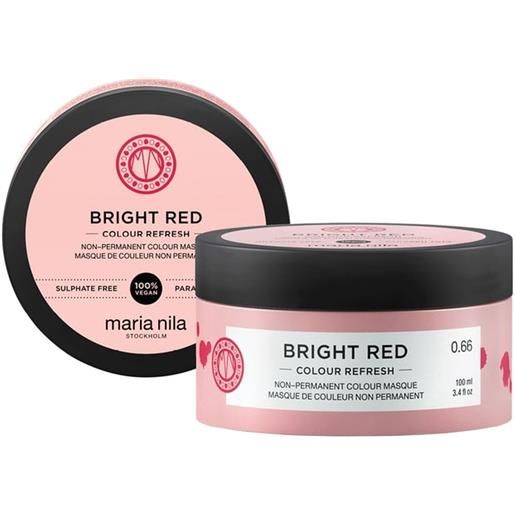 MARIA NILA colour refresh bright red 100ml 0.66