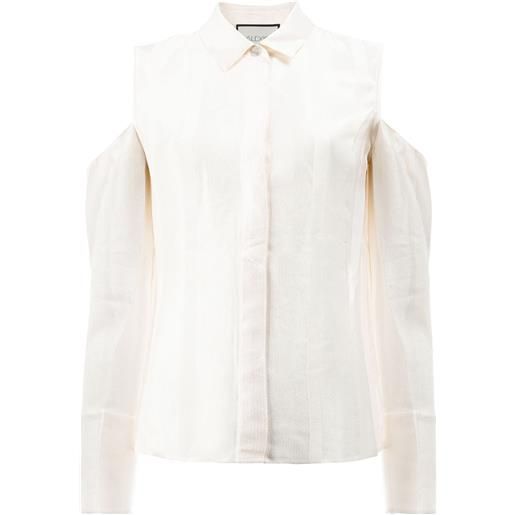 Alexis camicia cut-out - bianco
