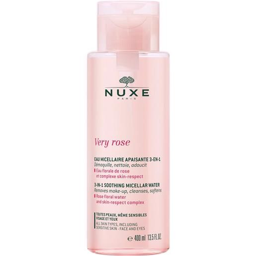 Nuxe very rose acqua micellare lenitiva 3 in 1 400 ml