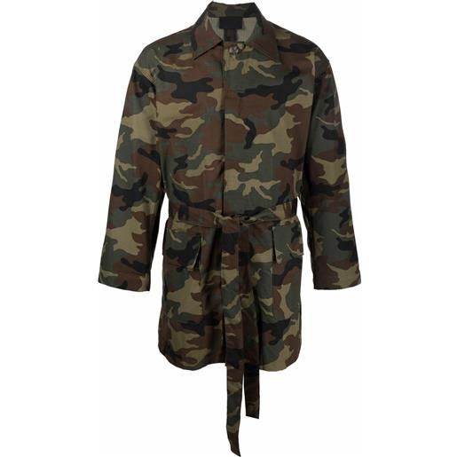 Fear Of God giacca con stampa camouflage - verde