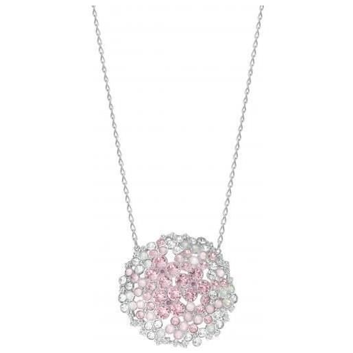 Swarovski collana Swarovski cherie long da donna con cristalli rosa mod. 5111318