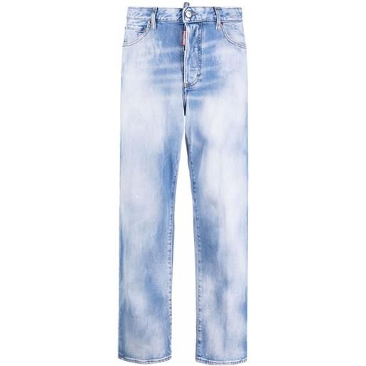 Dsquared2 jeans dritti - blu