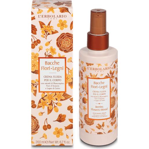 L'ERBOLARIO SB Srl l'erbolario - crema fluida per il corpo bacche fiori legni 200 ml