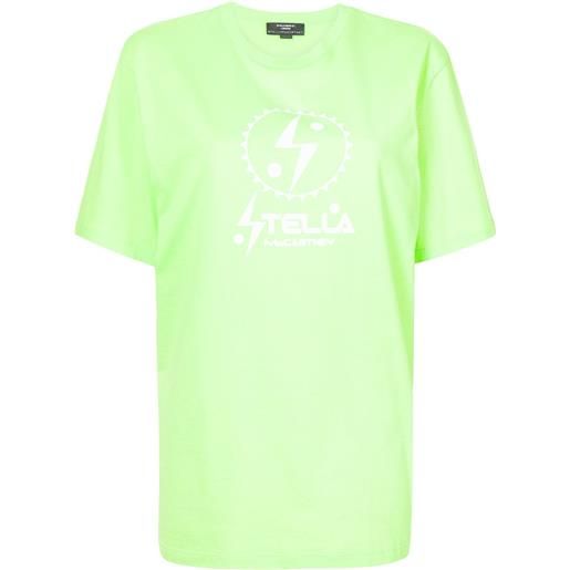 Stella McCartney t-shirt con stampa - verde