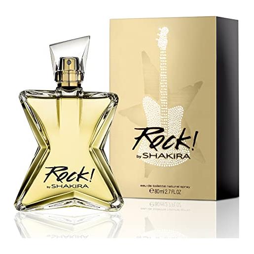 Shakira perfumes - rock di Shakira per donne, floreale, fragranza fruttata e fresca - 80 ml
