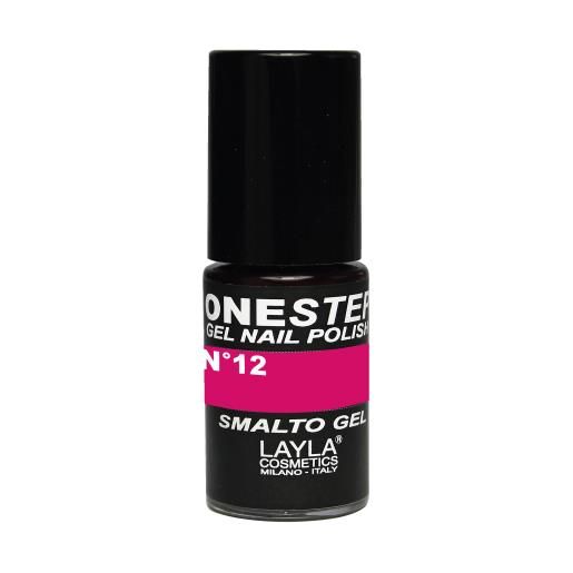 Layla one step smalto gel 10 red in brown