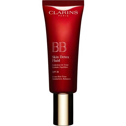 Clarins bb skin detox fluid crema perfezionatrice di colorito. Idrata e riequilibra spf 25 03 dark