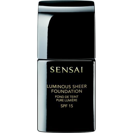 Sensai foundations luminous sheer foundation spf15 204.5 - warm beige