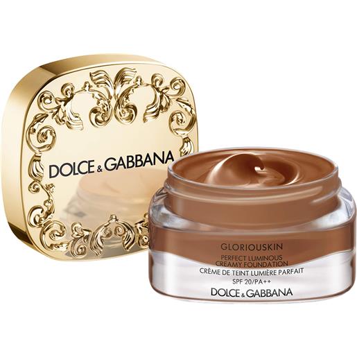 Dolce&Gabbana gloriouskin luminous creamy foundation spf20 360 - chestnut