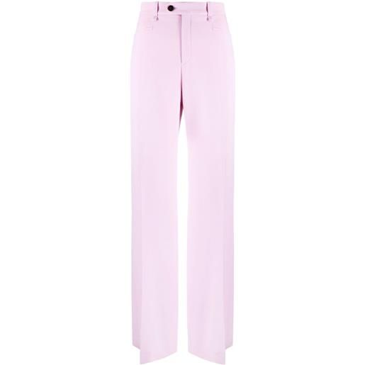 Chloé pantaloni a gamba ampia - rosa