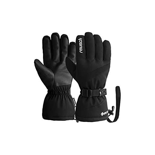 Reusch gore-tex 7701 - guanti invernali unisex, colore: nero/bianco caldo, xxl