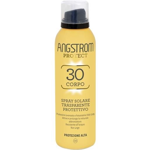 Angstrom protect 30 corpo spray solare trasparente 150 ml