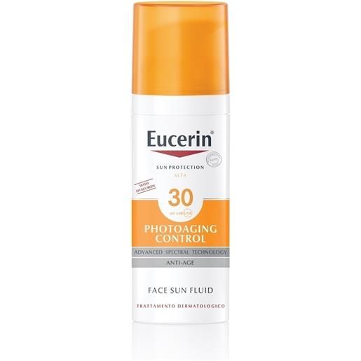 Eucerin sun protection spf 30 photoaging control face sun fluid anti age 50 ml