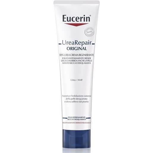 Eucerin urearepair original crema rigenerante 10% urea 100 ml travel size