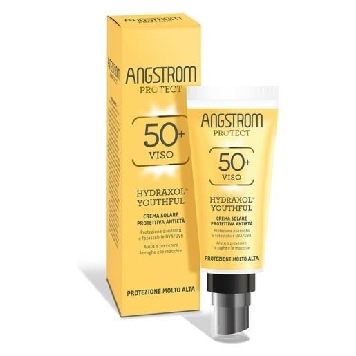 Angstrom protect youthful tan crema solare ultra protezione anti eta' 50+ 40 ml