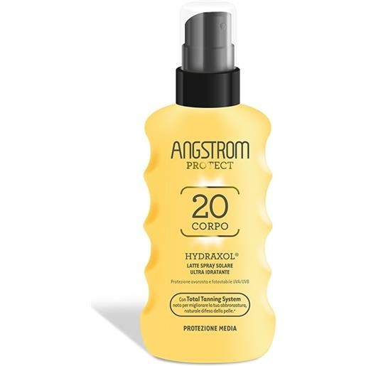 Angstrom protect hydraxol latte spray solare protezione 20 175 ml