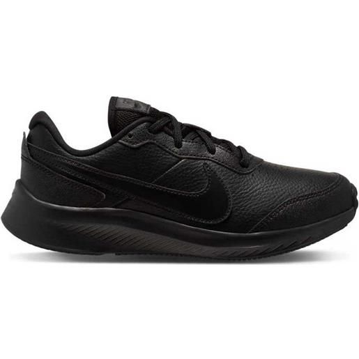 Nike varsity leather gs trainers nero eu 37 1/2 ragazzo