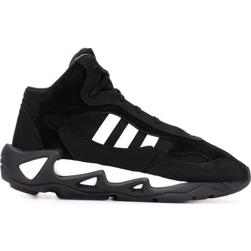 Y-3 sneakers con righe laterali - nero