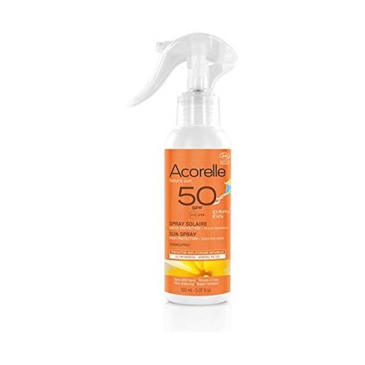 Acorelle kids sunscreen spray spf 50 - new 150ml
