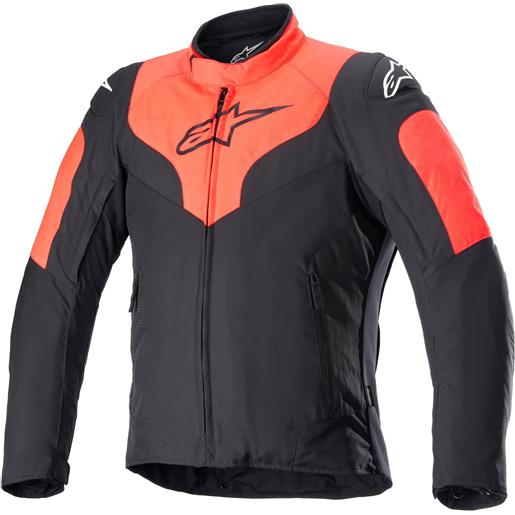 Alpinestars giacca uomo rx-3 waterproof - black bright red