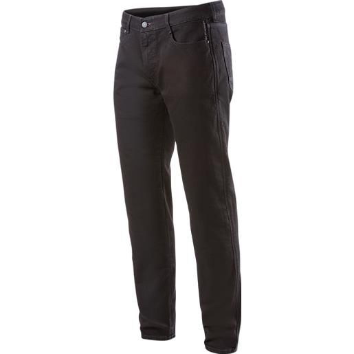 Alpinestars jeans uomo copper v2 -1202 - regular fit black rinse taglia 33