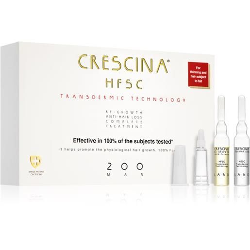 Crescina transdermic 200 re-growth and anti-hair loss 20x3,5 ml