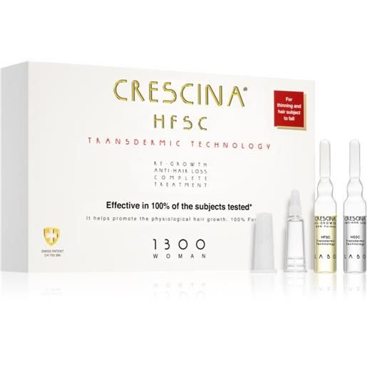Crescina transdermic 1300 re-growth and anti-hair loss 20x3,5 ml