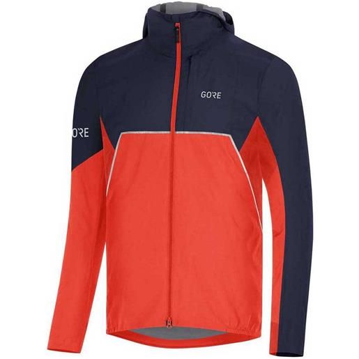 Gore® Wear r7 partial goretex infinium hoodie jacket rosso m uomo