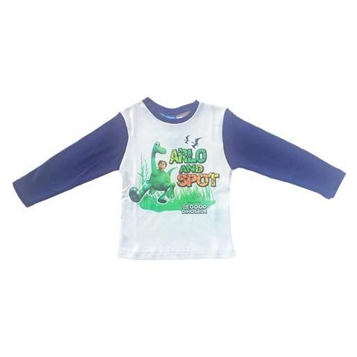 BABY DISTRIBUTION t-shirt maglia maglietta bimbo bambino the good dinosaur disney blu 3a