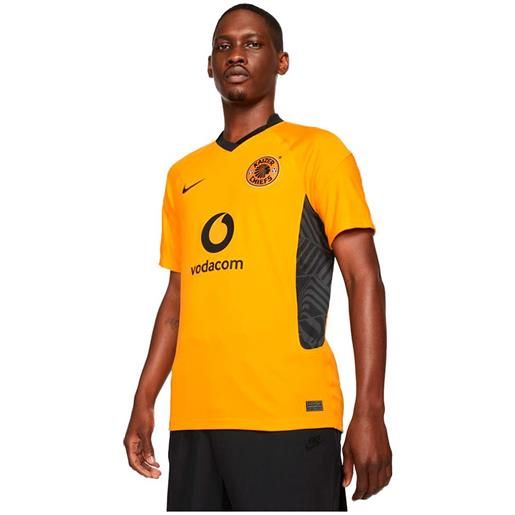 Nike kaizer chiefs fc home 21/22 t-shirt giallo m