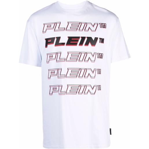 Philipp Plein t-shirt plein con logo - bianco