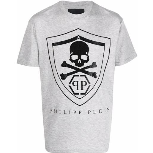 Philipp Plein t-shirt con stampa - grigio