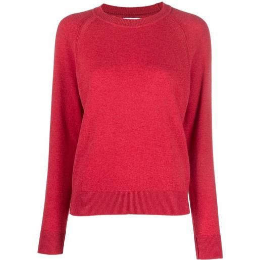 Barrie maglione a maglia fine - rosso