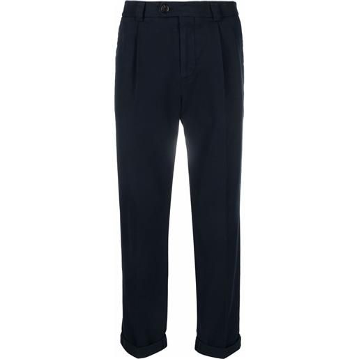 Brunello Cucinelli pantaloni dritti - blu