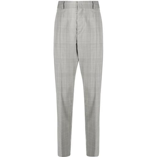 MARANT pantaloni sartoriali a quadri - grigio