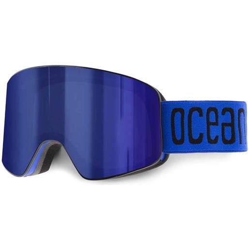 Ocean Sunglasses parbat ski goggles blu blue revo lenses/cat3