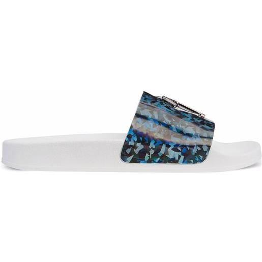 Giuseppe Zanotti sandali slides brett - blu