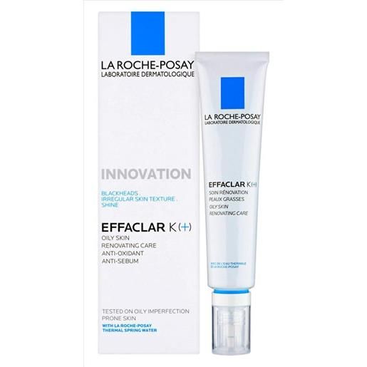 La Roche Posay linea pelli grasse effaclar k+ crema rinnovatrice anti-sebo 40 ml