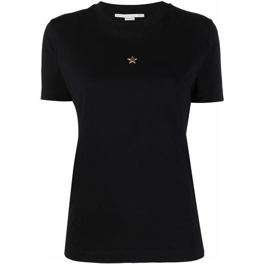 Stella McCartney t-shirt con decorazione - nero