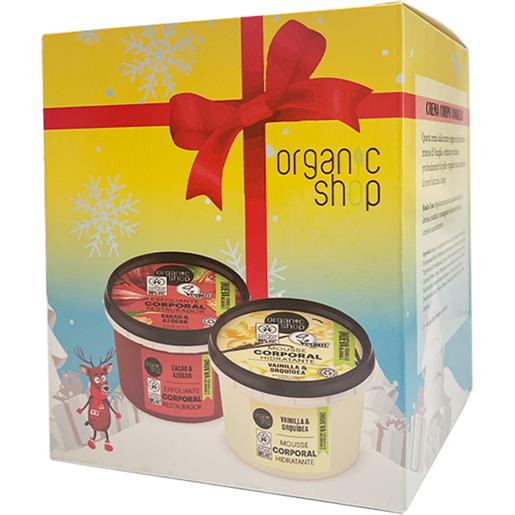 Organic Shop cofanetto reinder family christmas box