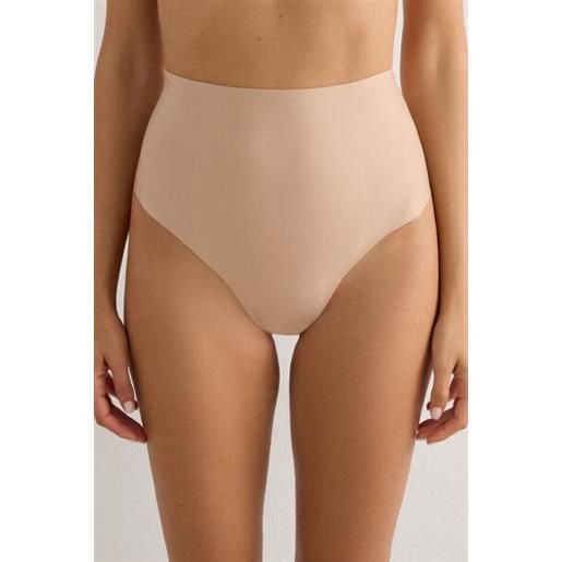 Intimissimi culotte brasilianata in microfibra a taglio vivo naturale