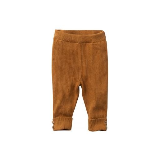People Wear Organic baby leggings in cotone biologico - col. Caramel