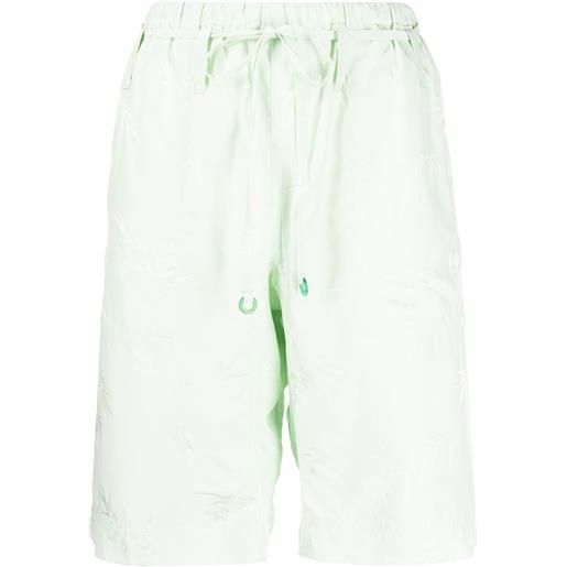 Alexander Wang shorts con coulisse - verde