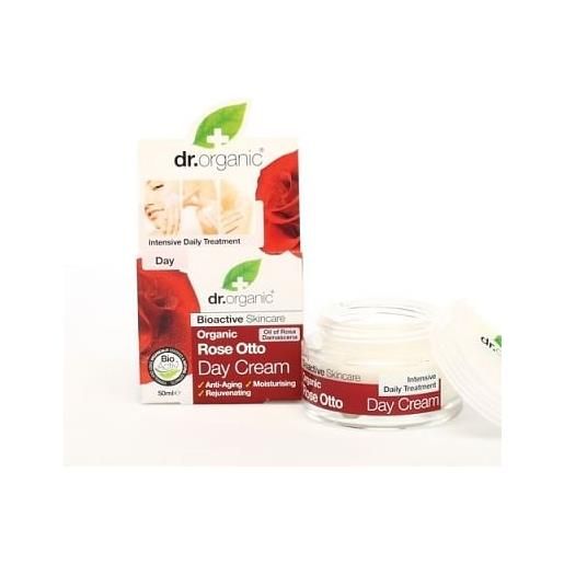 Optima Naturals dr organic rose otto rosa day cream crema viso giorno 50 ml