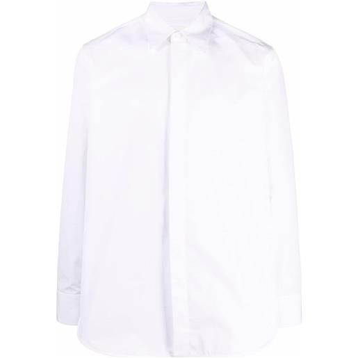 Jil Sander camicia a maniche lunghe - bianco