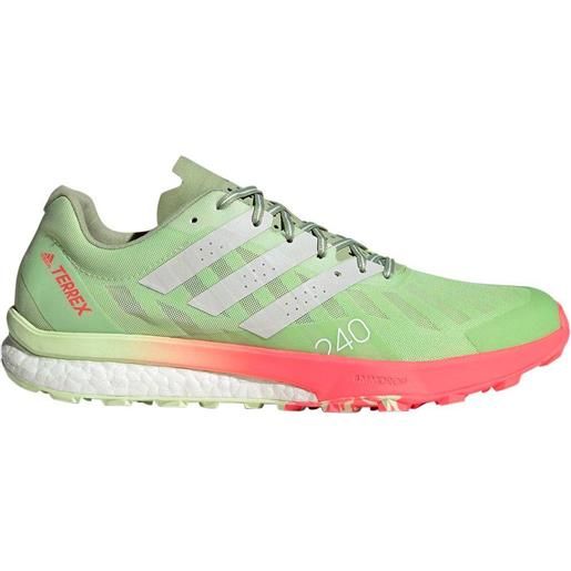 Adidas terrex speed ultra trail running shoes verde eu 44 uomo