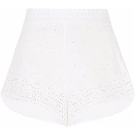 Dolce & Gabbana shorts con ricamo - bianco