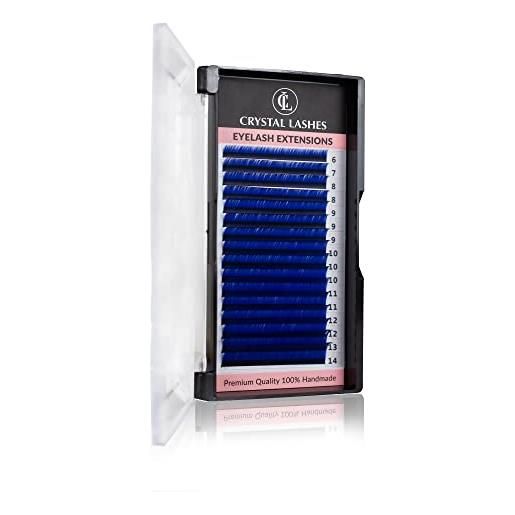 CRZEY cl0614 extreme volume crystal lashes mix 0,07 mix 6-14 mm c blu