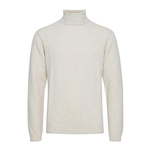 CASUAL FRIDAY karl roll neck bounty knit maglione, 1905081/peat melange, m uomo