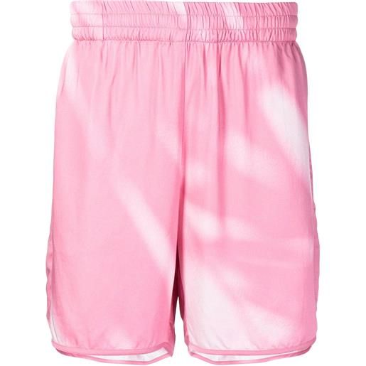 BLUE SKY INN shorts con stampa - rosa
